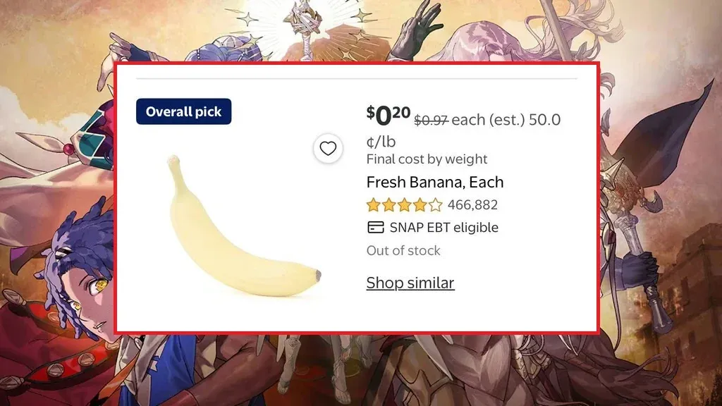 Fire Emblem: Fortune’s Weave hayranları Walmart’ta çevrimiçi muz sıkıntısına neden oldu