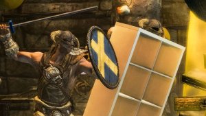 Ikea'nın komik resmi Skyrim modu Kallax'ın oyun eşyaları için ne kadar harika olduğunu hatırlattı