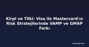 Kirpi ve Tilki: Visa ile Mastercard'ın Risk Stratejilerinde VAMP ve GMAP Farkı