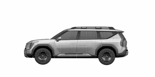 Kia patenti sert görünümlü off-road elektrikli SUV'u ortaya çıkardı
