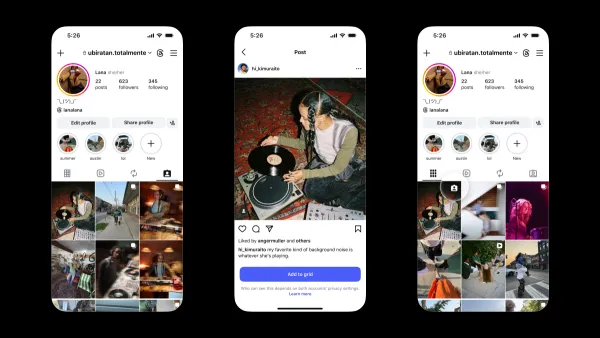 Instagram'ın yeni özelliği etiketlendiğiniz gönderileri profil ızgarasına eklemenizi sağlıyor
