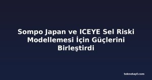 Sompo Japan ve ICEYE Sel Riski Modellemesi İçin Güçlerini Birleştirdi