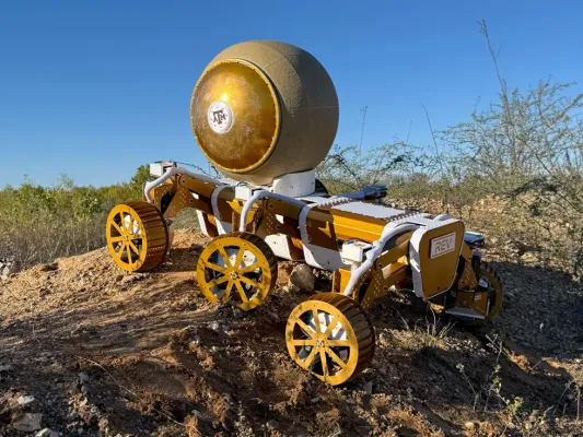 Ay Kraterlerini Keşfetmenin En İyi Yolu: Dev Bir Robot Topu