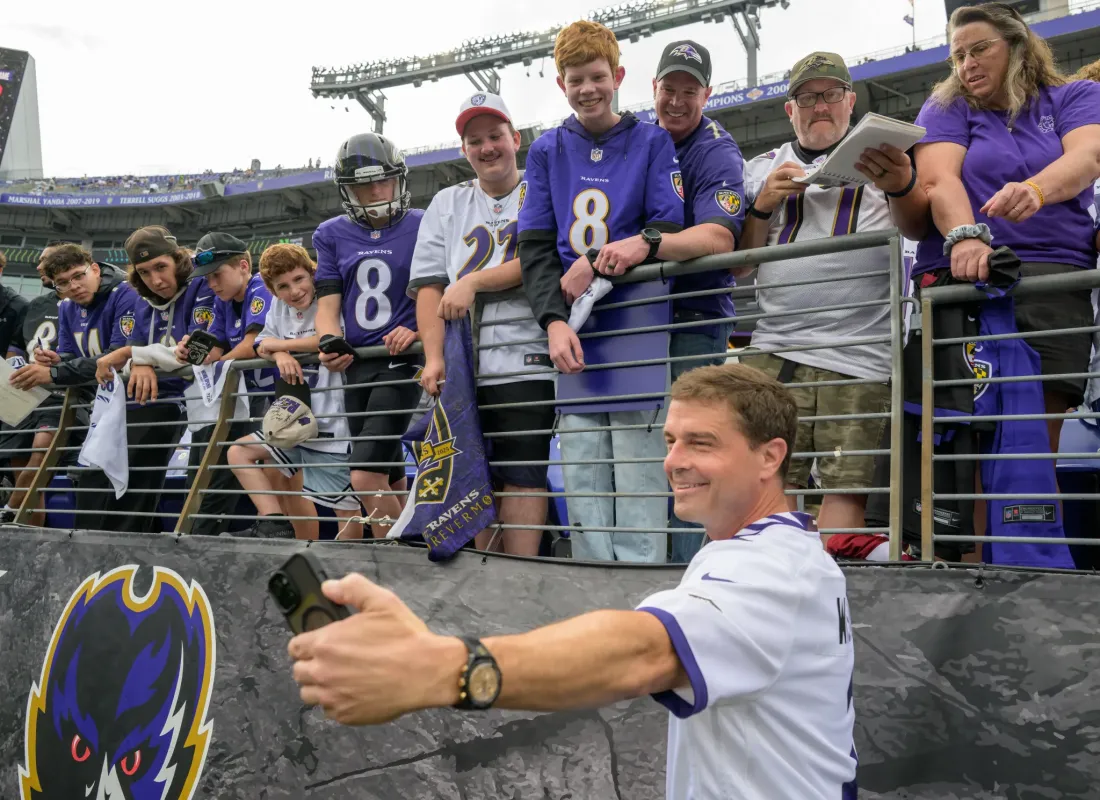NASA astronotu Reid Wiseman Ravens vs. Saints maçına katıldı
