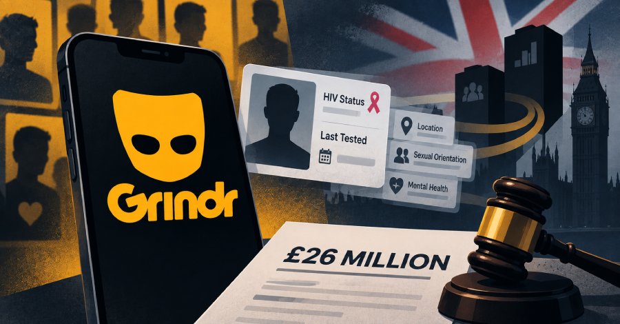 Grindr, HIV Durumu Veri Paylaşımı İddiaları İçin İngiltere'de 26 Milyon Sterlin Ödeyecek