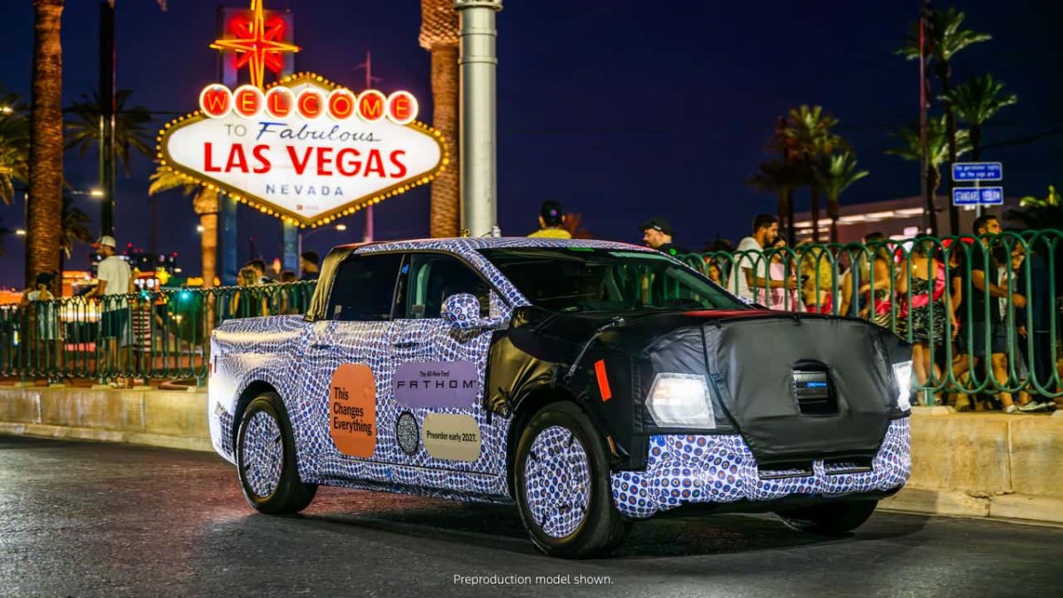Ford, Yeni Elektrikli Kamyoneti Fathom'dan İlk Yılda 100 Bin Adet Satmayı Hedefliyor