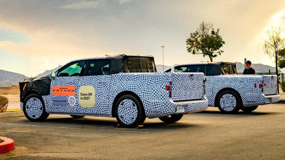 Ford'un 30 Bin Dolarlık Fathom Elektrikli Kamyoneti Beklenenden Çok Daha Sıradan Çıktı
