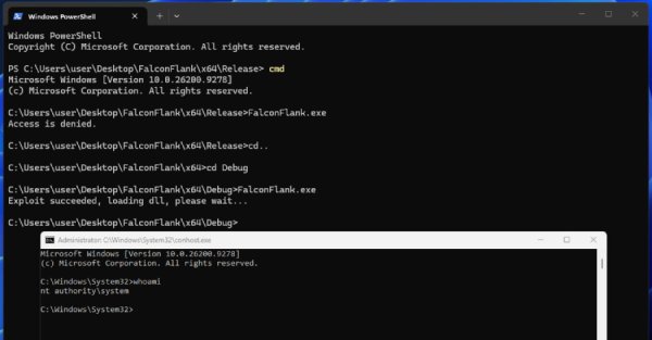 CrowdStrike Falcon'daki Yetki Yükseltme Açığını Gösteren FalconFlank PoC'si Yayımlandı