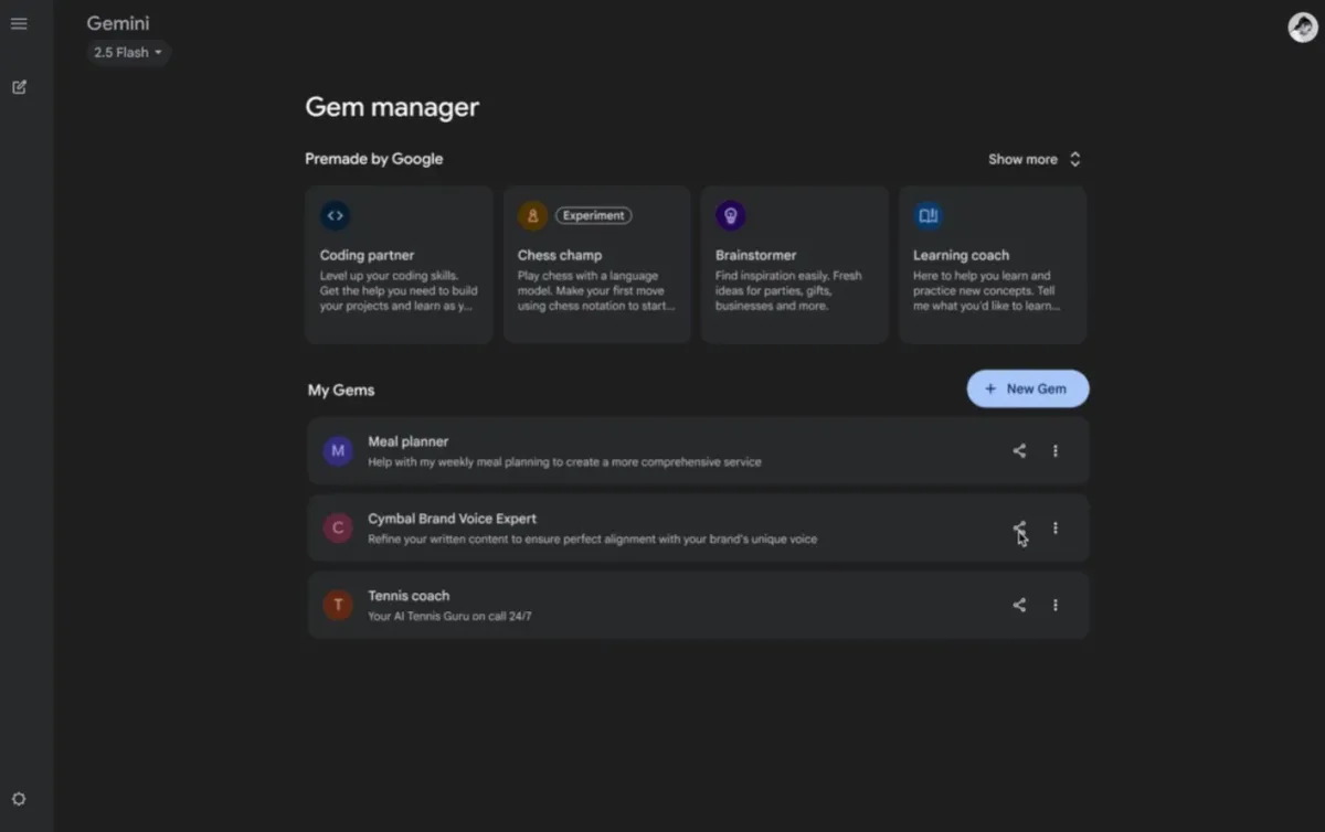 Google Gemini'deki Gems özelliğini kapatıyor, yerine skills getiriyor