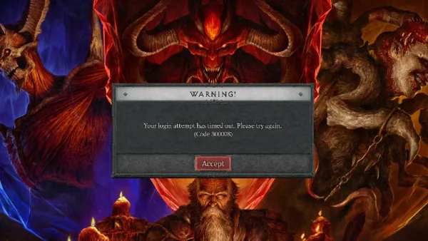 Blizzard Diablo 4'ün 30. yıl dönümü sezonu 15 başlangıcını hata kodları nedeniyle erteledi