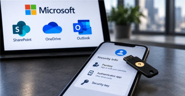 Microsoft bulut hesaplarını ele geçirmek ve veri sızdırmak için saldırganlar passkey kimlik avı kullanıyor