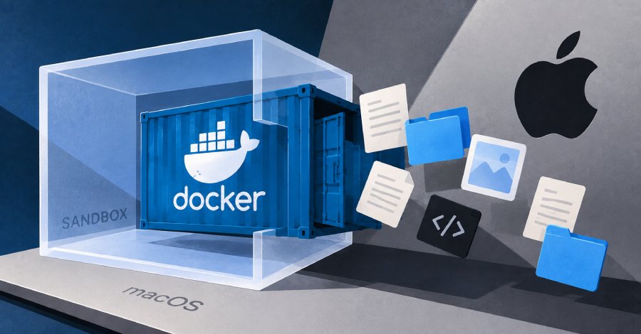 Kritik Docker Sandboxes açığı, macOS ana bilgisayar dosyalarına erişim sağlıyor
