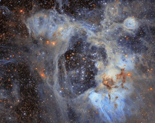 Hubble Uzay Teleskobu Uzaydaki Dev Süper Kabarcığı Görüntüledi