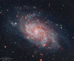 APOD: 18 Eylül 2026 – Messier 33: Üçgen Galaksi