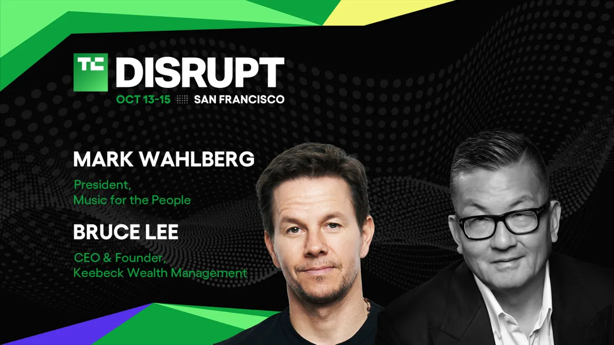 Mark Wahlberg TechCrunch Disrupt 2026'ya geliyor, konuşmak istediği kendi işi değil senin işin