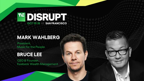 Mark Wahlberg TechCrunch Disrupt 2026'ya geliyor, konuşmak istediği kendi işi değil senin işin
