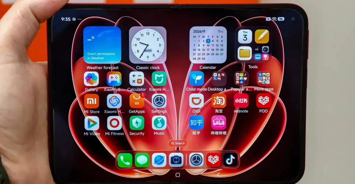 Xiaomi'nin geniş katlanabilir telefonu Samsung'dan daha güçlü olmaya aday