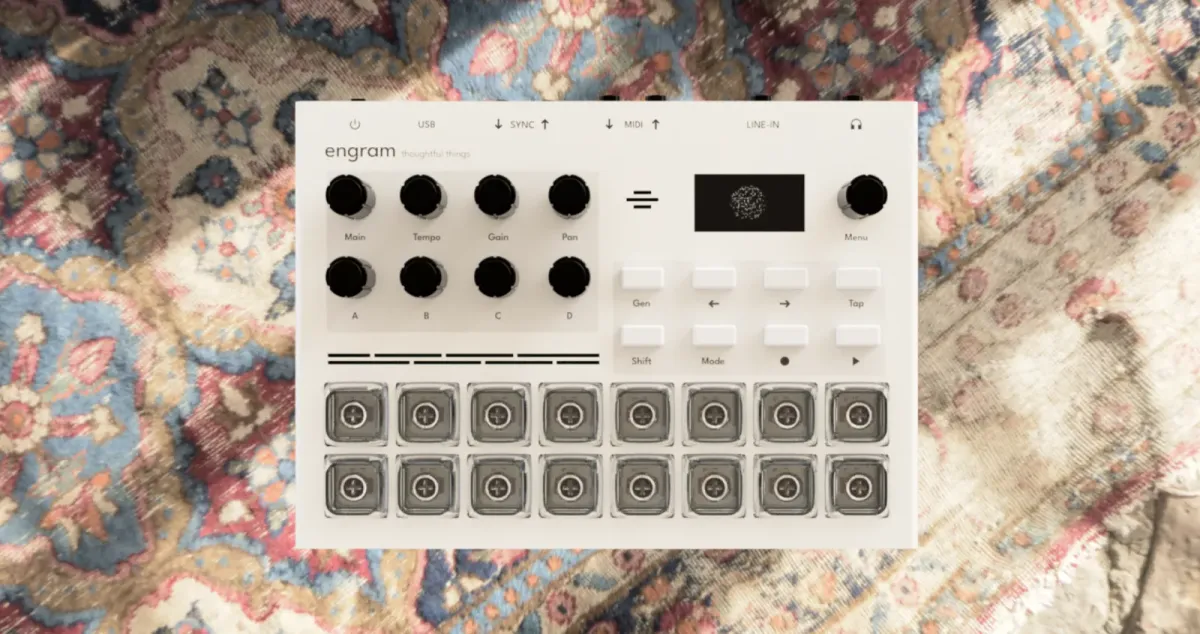 Engram, kırık yapay zeka halüsinasyonlarını müziğe çeviren bir sampler