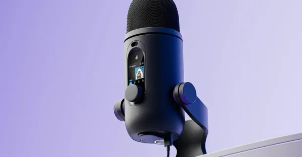 Logitech'in yeni Blue Yeti 2 mikrofonu bulunduğunuz yere göre kendini ayarlıyor