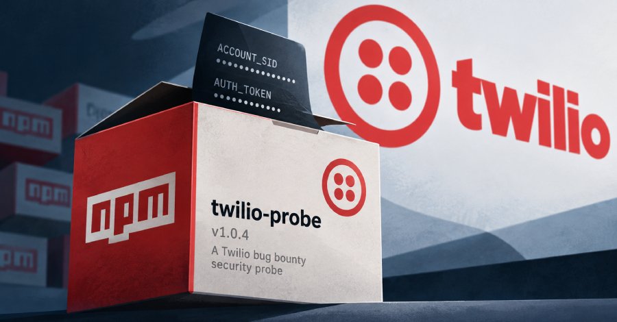 Twilio Hata Avı Sondası Olarak Görünüp Kimlik Bilgilerini Çıkaran Zararlı npm Paketi