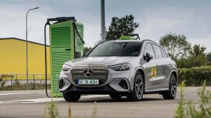 Mercedes GLC elektrikli tek şarjla çoğunlukla otoyolda 393 mil gitti