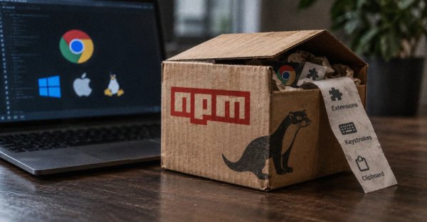 WeaselBiscuit Stealer, 13 npm paketinden yayılarak Chrome eklenti deposunu topluyor