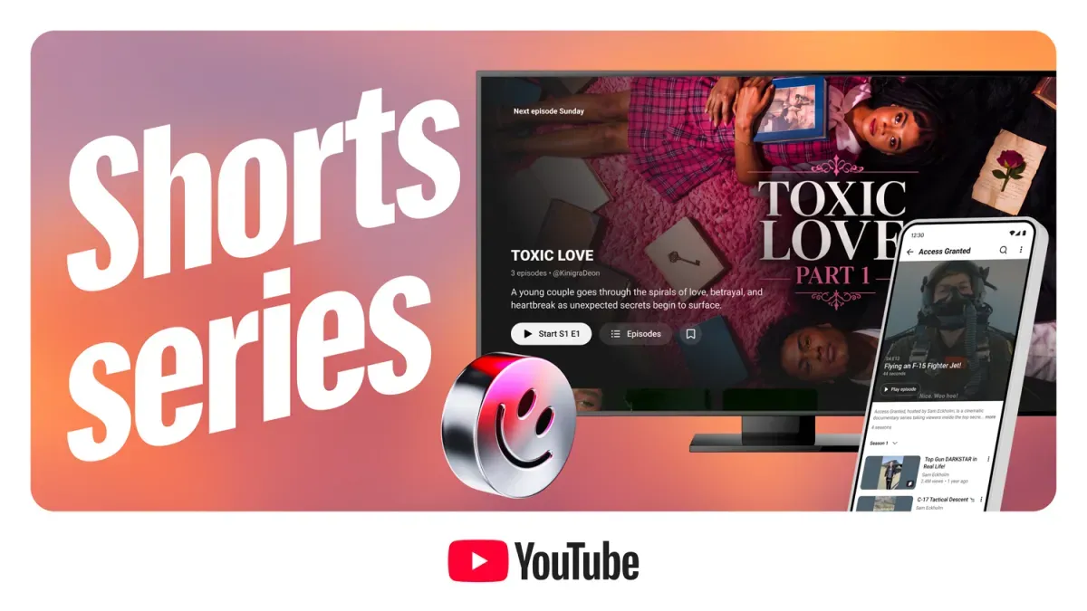 YouTube'un yeni Short Series özelliği Shorts'a bölümlü izlemeyi getiriyor
