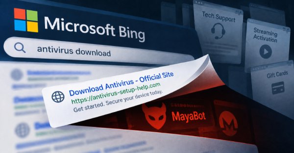 BengalSEO Grubu Bing Arama Sonuçlarını Zehirleyerek MayaBot ve Teknik Destek Dolandırıcılığına Zemin Hazırlıyor
