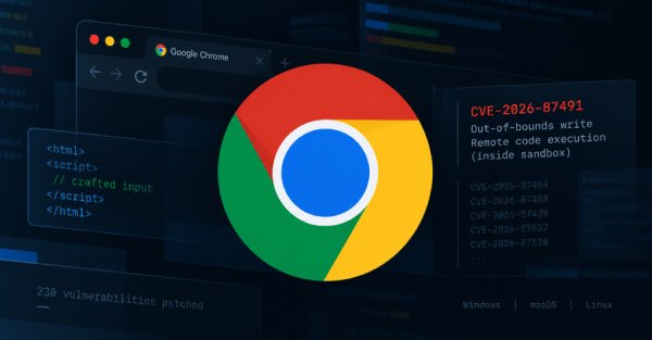 Chrome V8 Sıfır Gün Açığı Aktif Olarak Sömürülüyor, Sandbox İçinde Kod Çalıştırılmasına İzin Veriyor