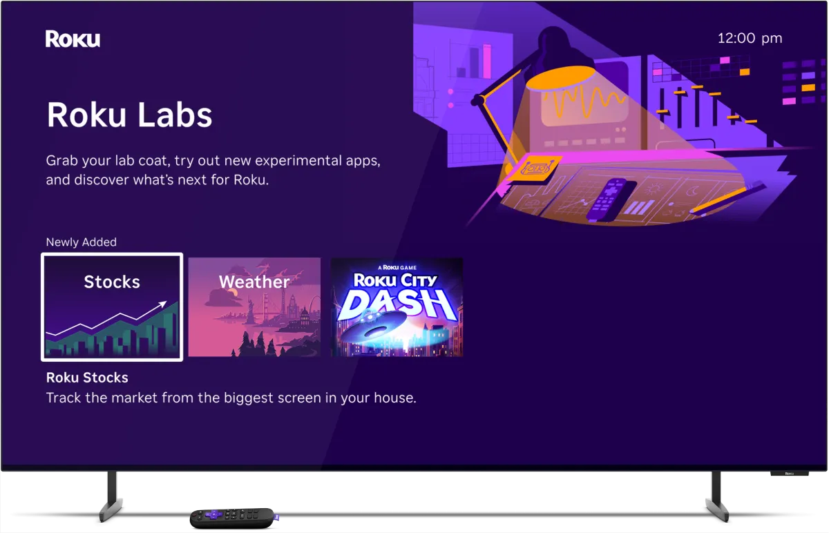 Roku'nun yeni Labs merkezi deneysel uygulamaları büyük ekrana taşıyor