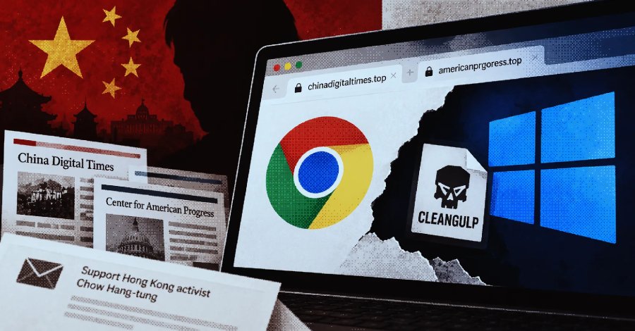 Çinli Hackerlar Chrome-Windows Sıfırıncı Gün Zincirini Kullanarak CLEANGULP Kötü Yazılımını Yükledi