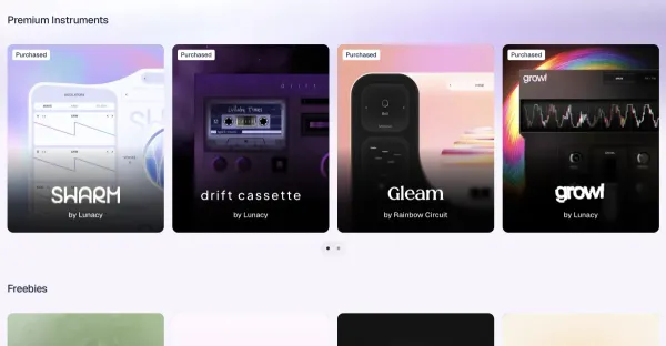 Lunacy Audio Nova, kendi yapay zekâ destekli müzik eklentilerini oluşturup satabileceğiniz bir platform