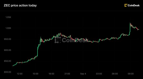Zcash yüzde 20 sıçrayarak tarihi 1.000 dolar seviyesine ulaştı, açık pozisyon sahipleri 34 milyon dolar kaybetti