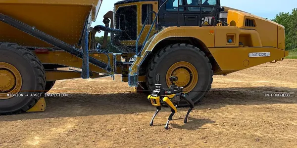 Caterpillar, Güvenlik Müfettişi Olarak Yapay Zeka Destekli Robotları İşe Aldı
