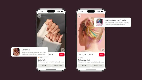 Pinterest'in yapay zekası güzellik Pins'lerini uygulama planına dönüştürüyor