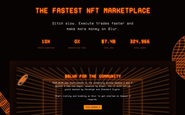 Ethereum NFT pazar yeri Blur, hacimlerin yüzde 99 çökmesiyle kapanıyor