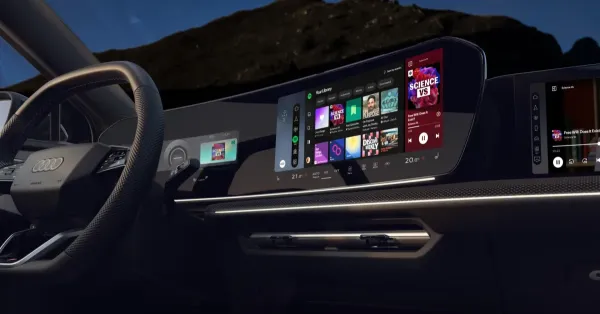 Spotify, CarPlay'den bağımsız ilk yerleşik araç uygulamasını başlattı