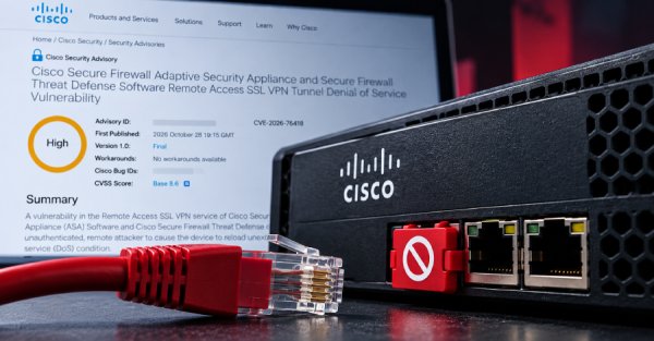 Cisco, aktif olarak istismar edilen ASA ve FTD VPN açığını yama yaptı, güvenlik duvarları çökebiliyor