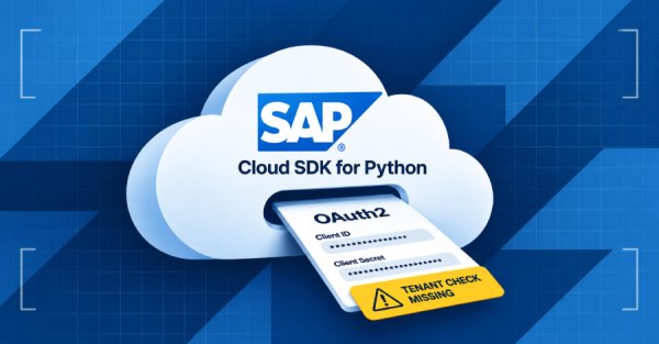 SAP, Python Cloud SDK'da OAuth2 kimlik bilgisi çalınmasına yol açan kritik CVSS 10 açık açıkladı