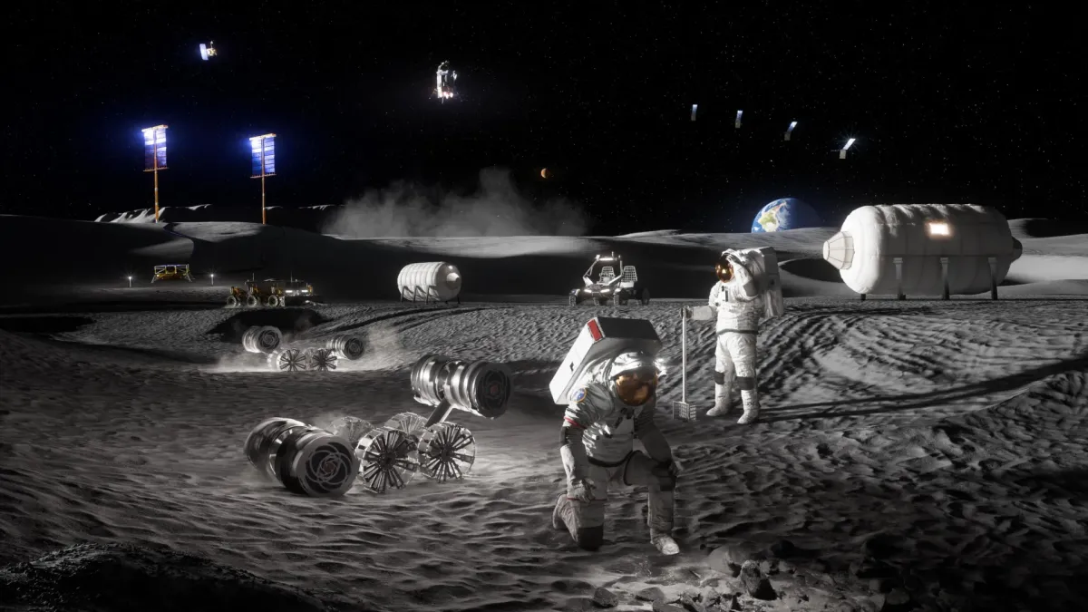 NASA ilk Ay üssü için gizli mağaraları arıyor