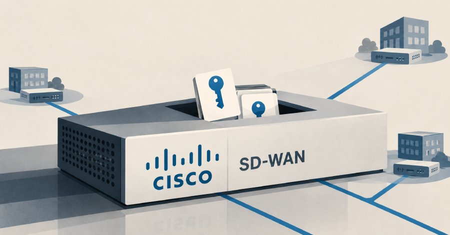 Saldırganlar Cisco SD-WAN açığını kullanarak şifreleme anahtarlarını çalmak için malware yerleştirdi