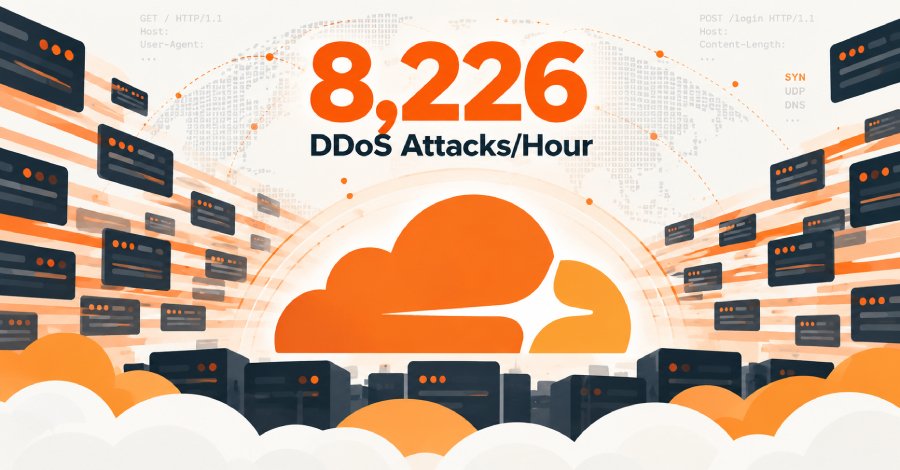 Cloudflare üçüncü çeyrekte 18,2 milyon ağ katmanı DDoS saldırısı bildirdi, artış yüzde 38