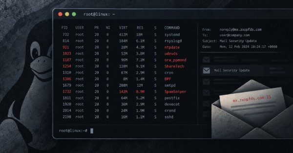 Güney Kore ve Tayvan'daki Linux arka kapıları, e-posta güvenlik araçlarını taklit ederek tespitten kaçıyor