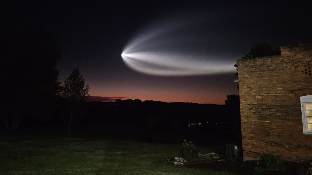 SpaceX fırlatması ABD Doğu Kıyısı'nda görülen 'uzay denizanası' yarattı