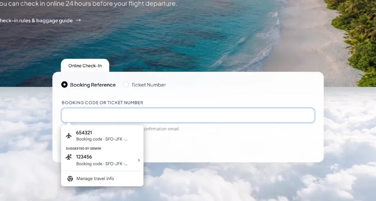 Chrome'un yapay zekâ destekli otomatik doldurma özelliği Gmail'den form doldururken veri çekebiliyor