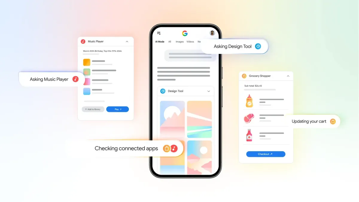 Google, Gemini ve Arama'yı daha fazla uygulamaya açıyor; bağlı uygulamalar platformu beta'da
