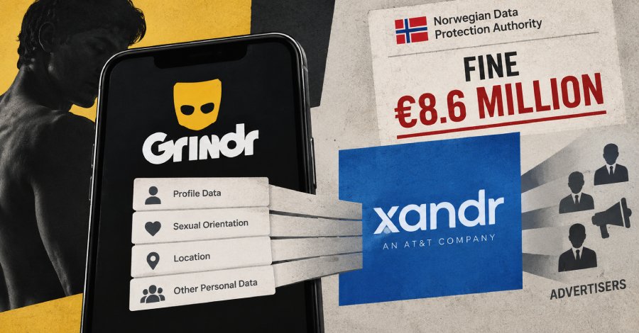 Microsoft'a ait Xandr'a Grindr verilerini aktarması nedeniyle rekor 8,6 milyon euro ceza