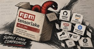 Tensorlake npm paketi ele geçirildi: Shai-Hulud solucanı kimlik bilgilerini çalıyor