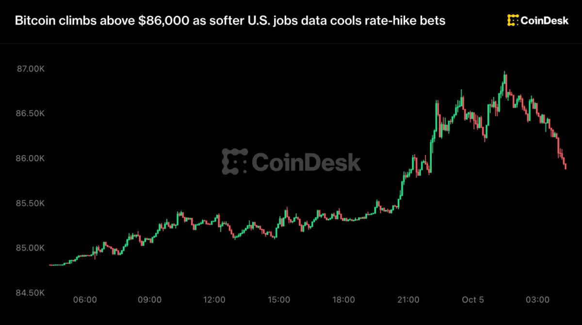 Bitcoin 87 bin dolara yaklaşarak sekiz ayın zirvesine göz kırptı, ardından geri çekildi