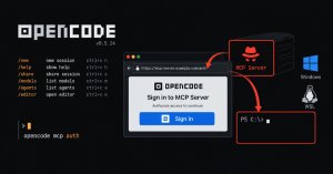 OpenCode açığı Windows ve WSL'de oturum açma sırasında kötü amaçlı MCP sunucusuna kod çalıştırmaya izin veriyor